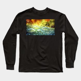Waterdrops macro Long Sleeve T-Shirt